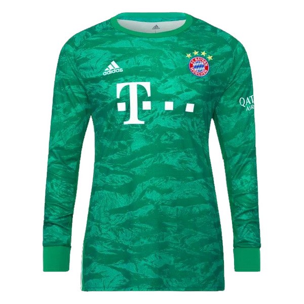 Camiseta Bayern Munich ML Portero 2019 2020 Verde
